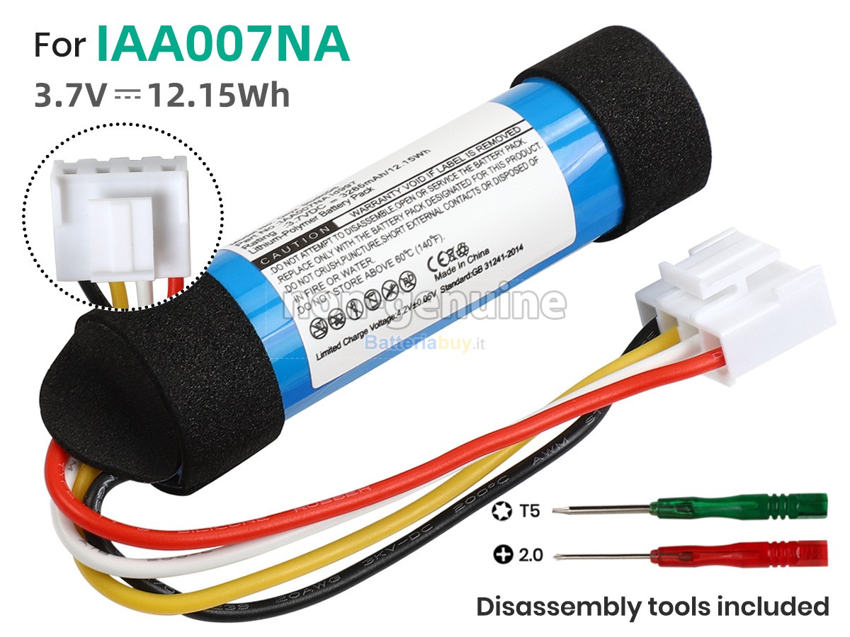 Batteria per Harman Kardon ID997