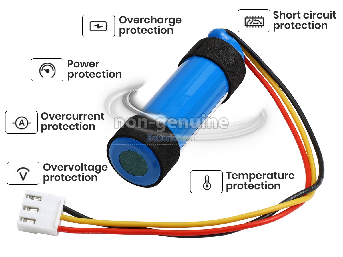 Batteria per Harman Kardon ICR22650