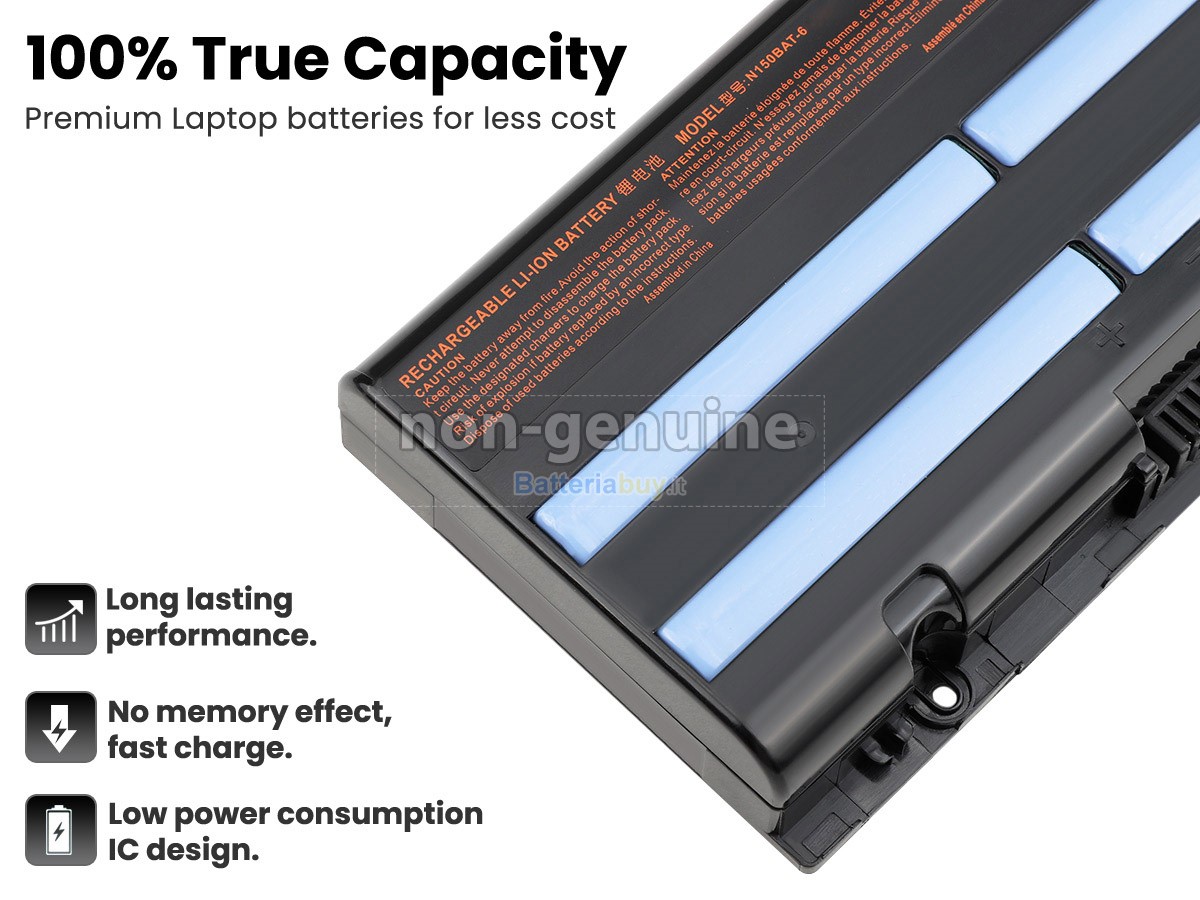 Batteria per Hasee N150BAT