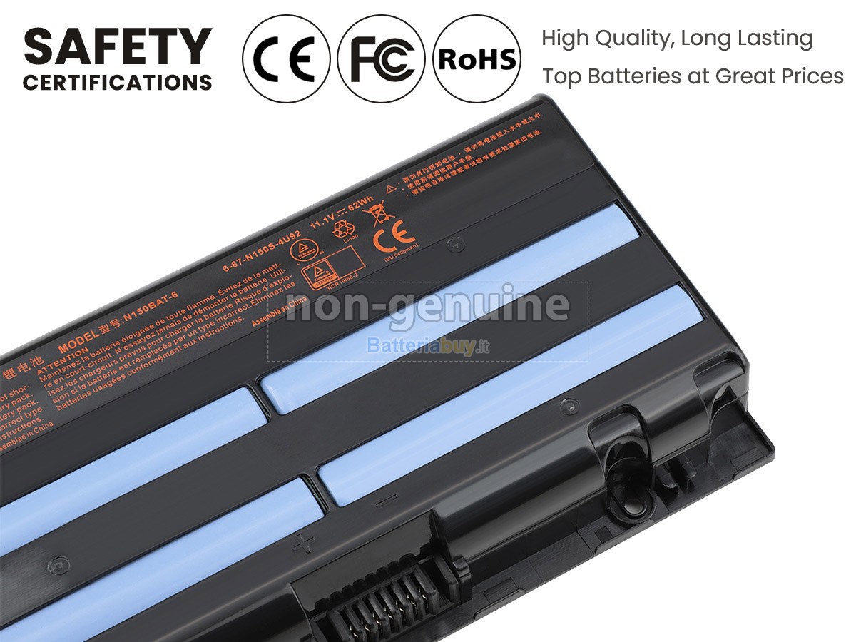 Batteria per Hasee N150BAT