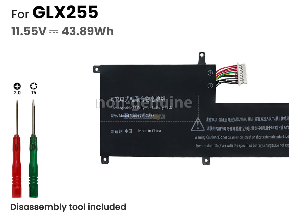 Batteria per HIPAA TOPOSH H5 X11