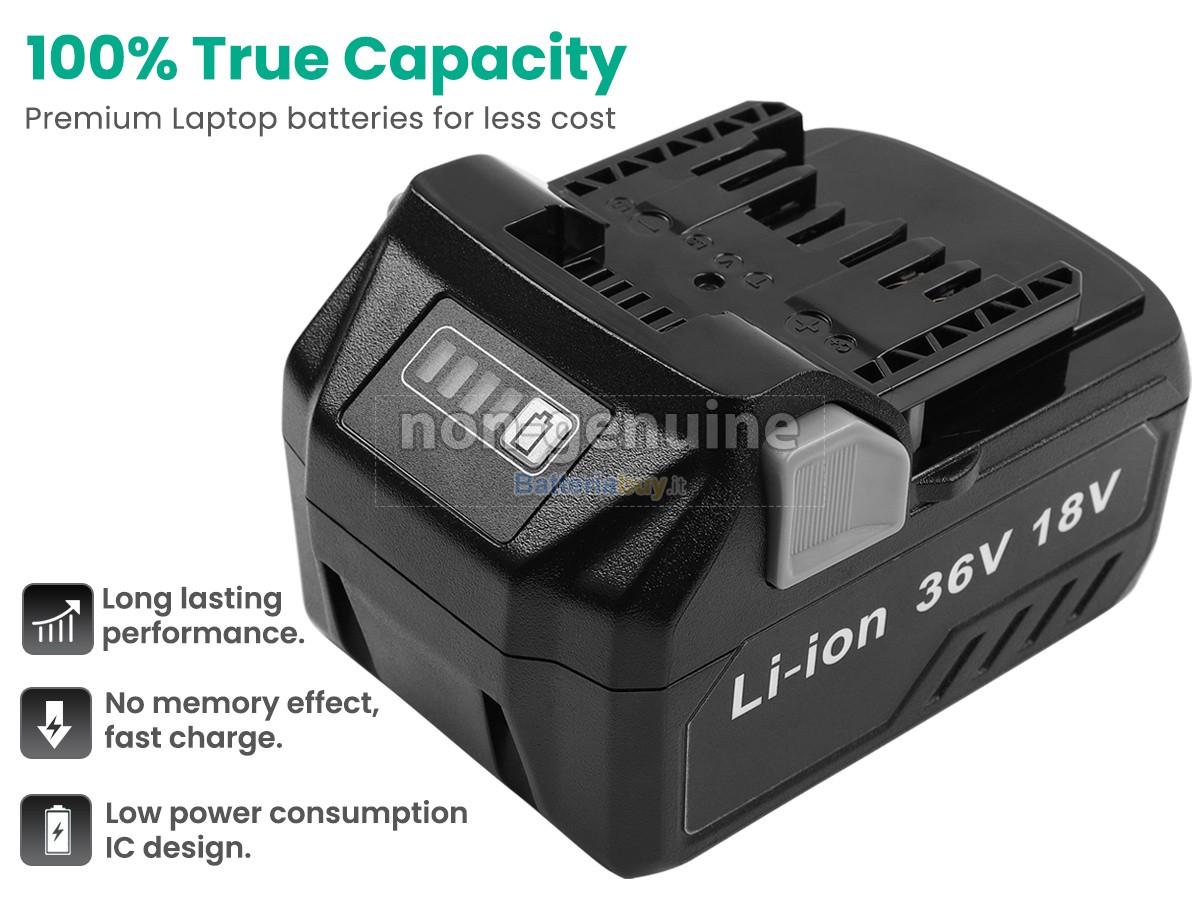 Batteria per Hitachi BSL36A18