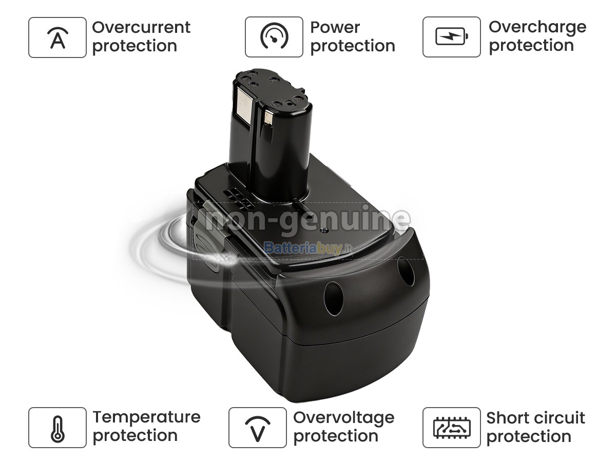 Batteria per Hitachi CR18DV
