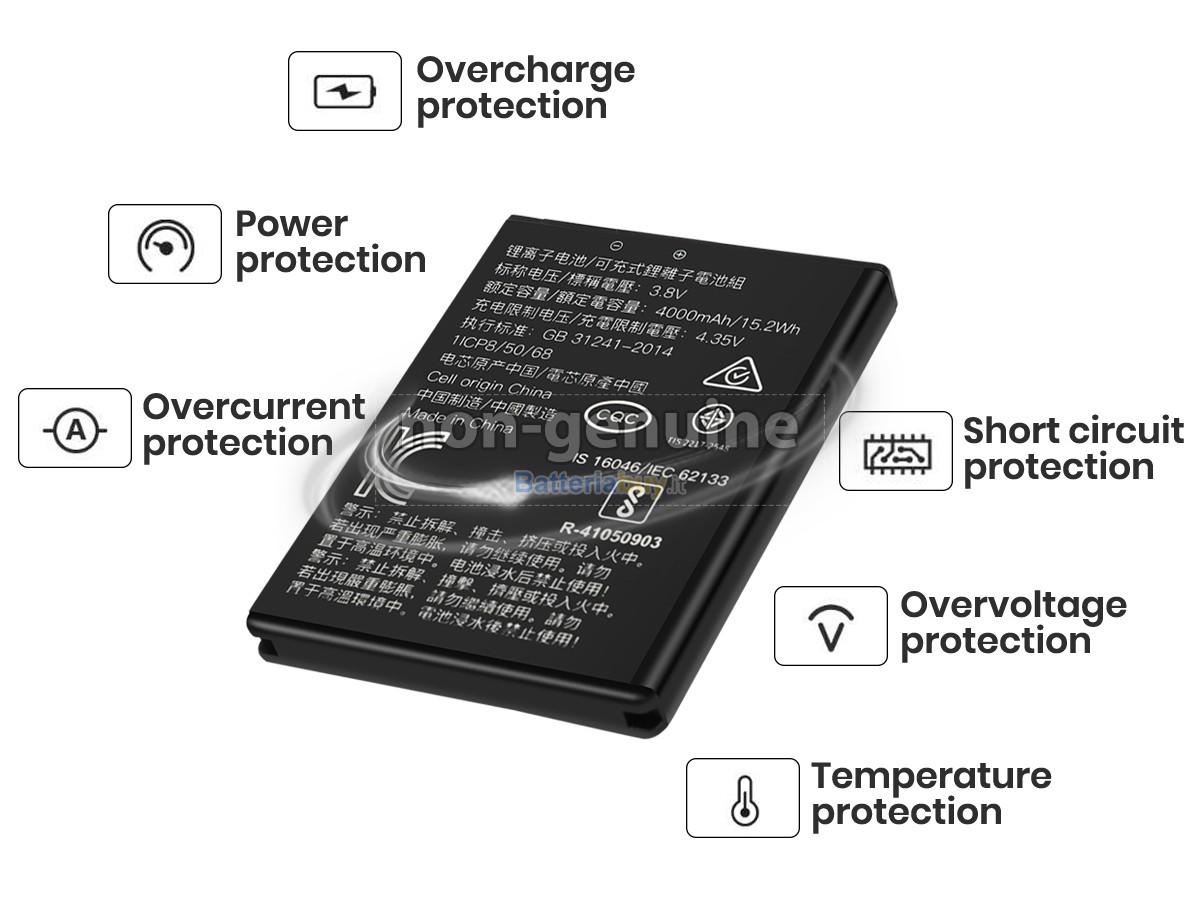 Batteria per Honeywell EDA50HC