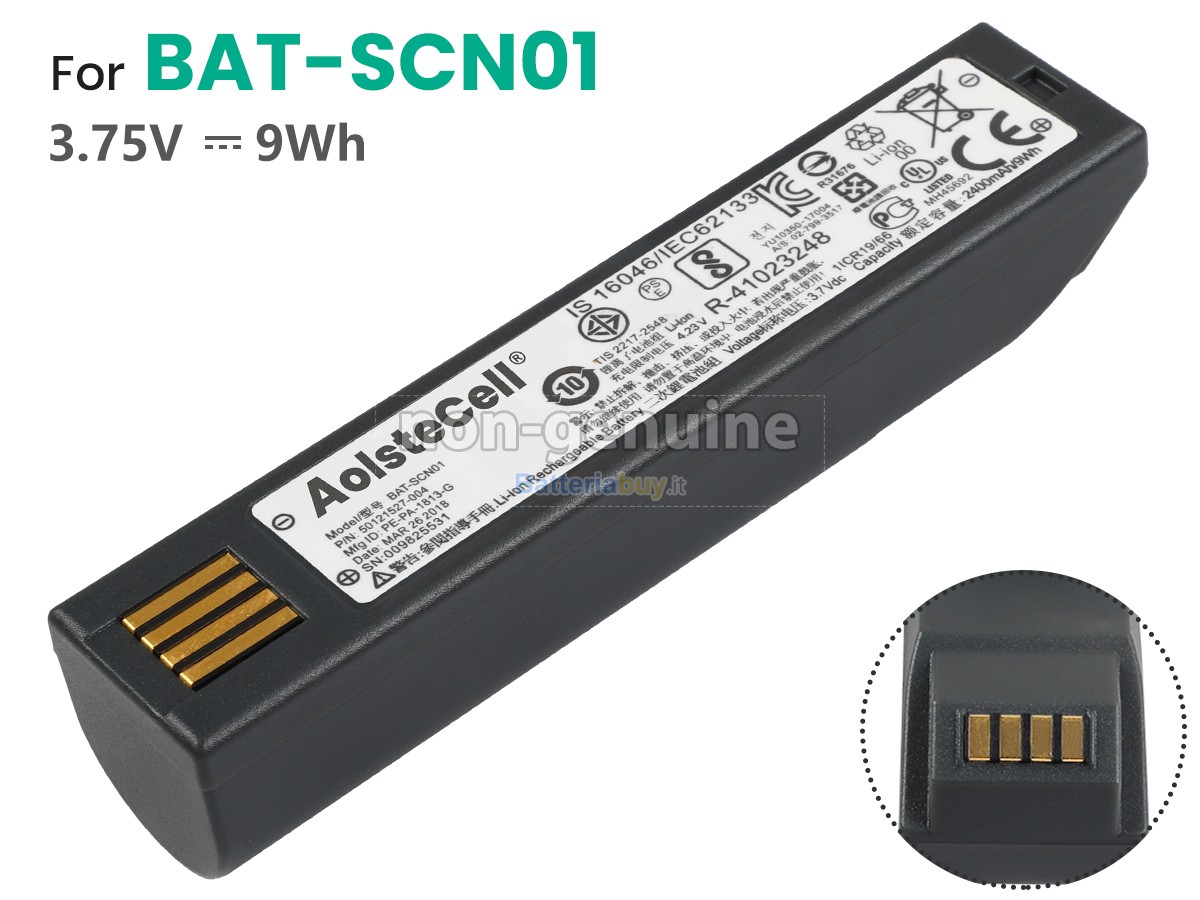 Batteria per Honeywell XENON 1902