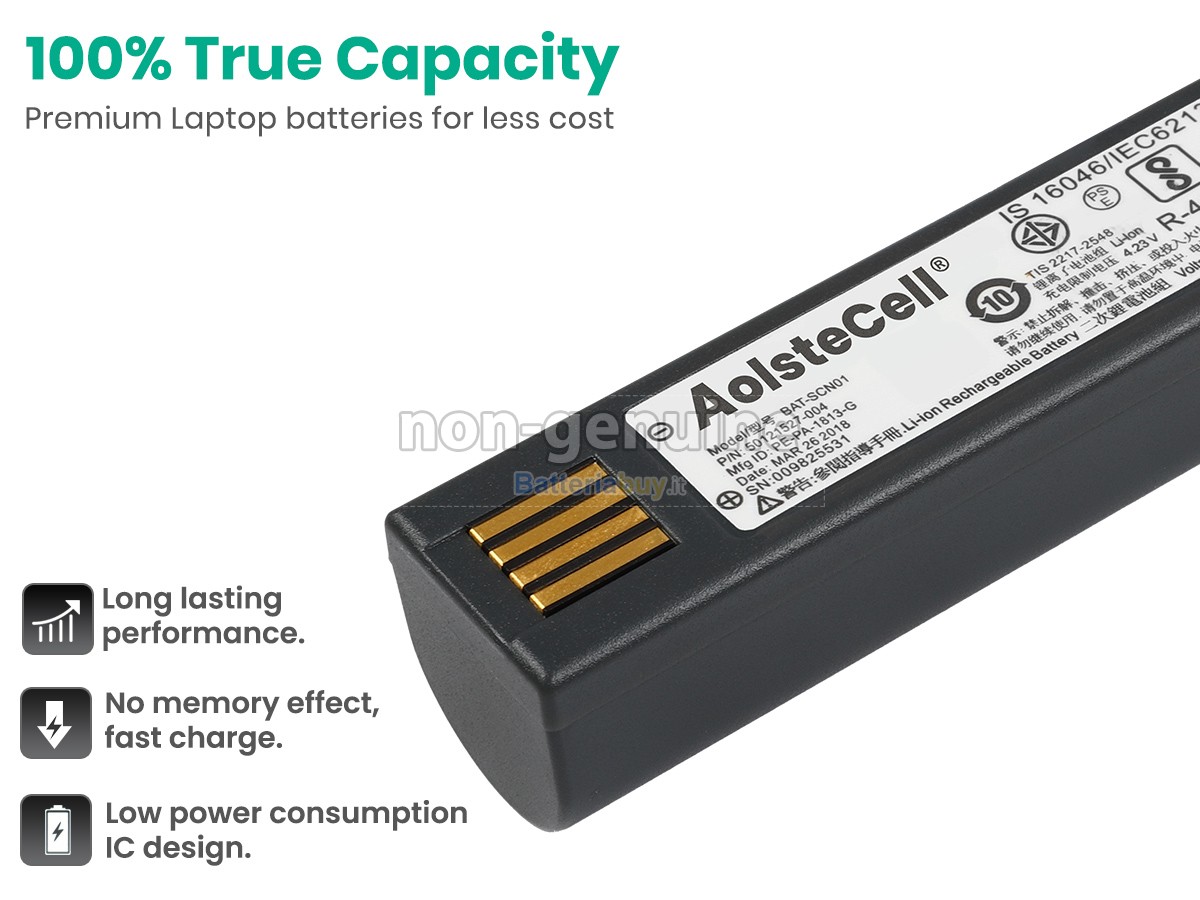 Batteria per Honeywell XENON 1902