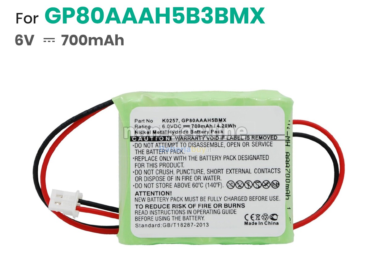 Batteria per Honeywell 5800RP WIRELESS