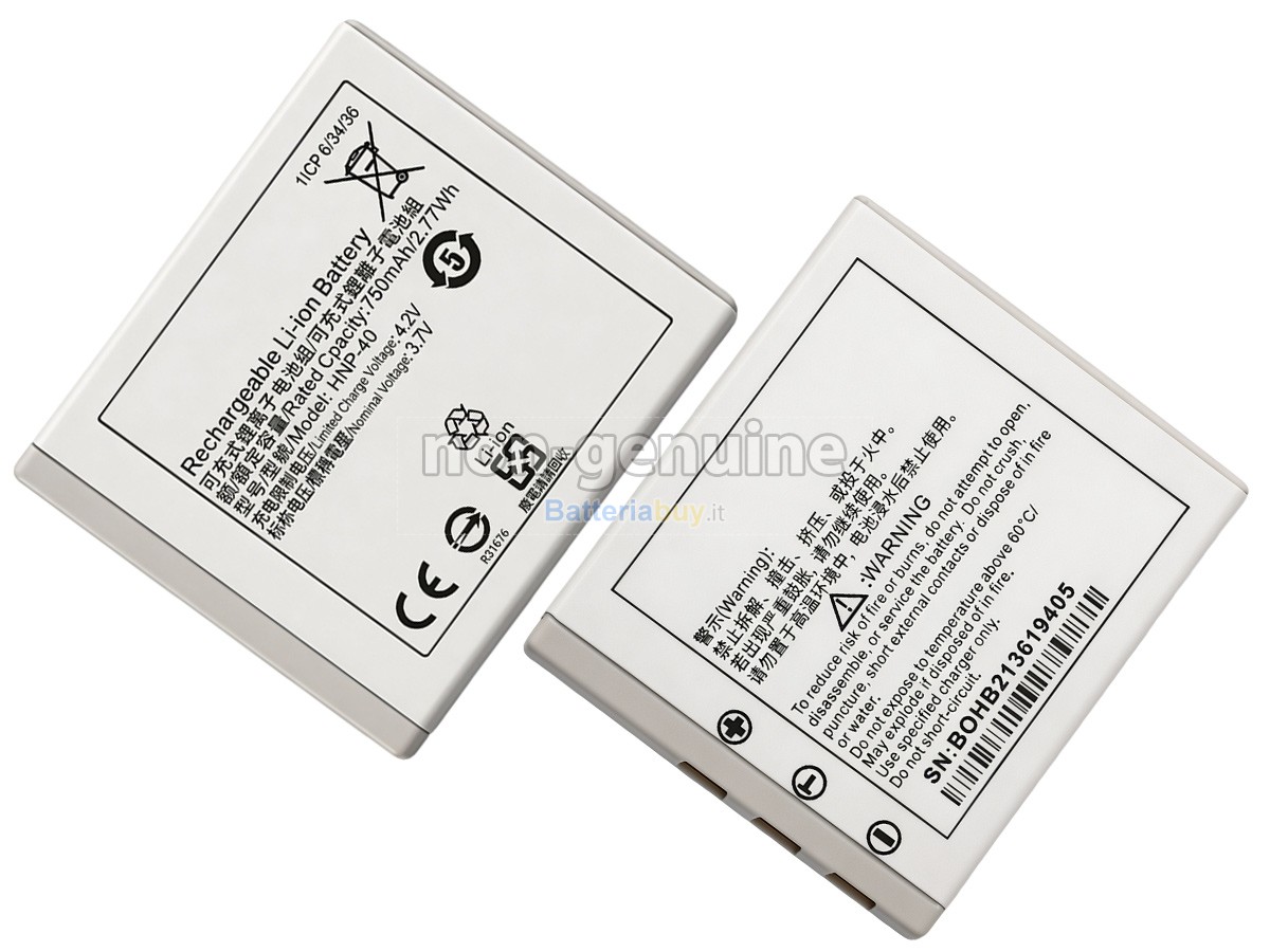 Batteria per Honeywell HNP-40