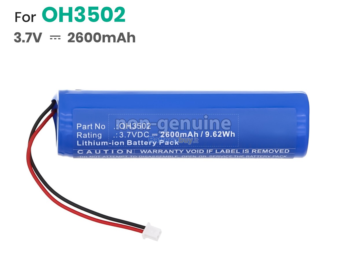 Batteria per Honeywell OH3502 1D