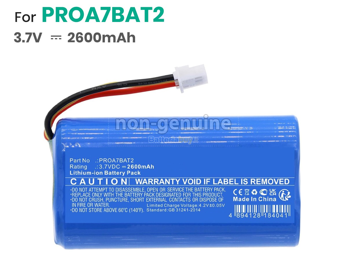 Batteria per Honeywell RESIDEO PROA7C