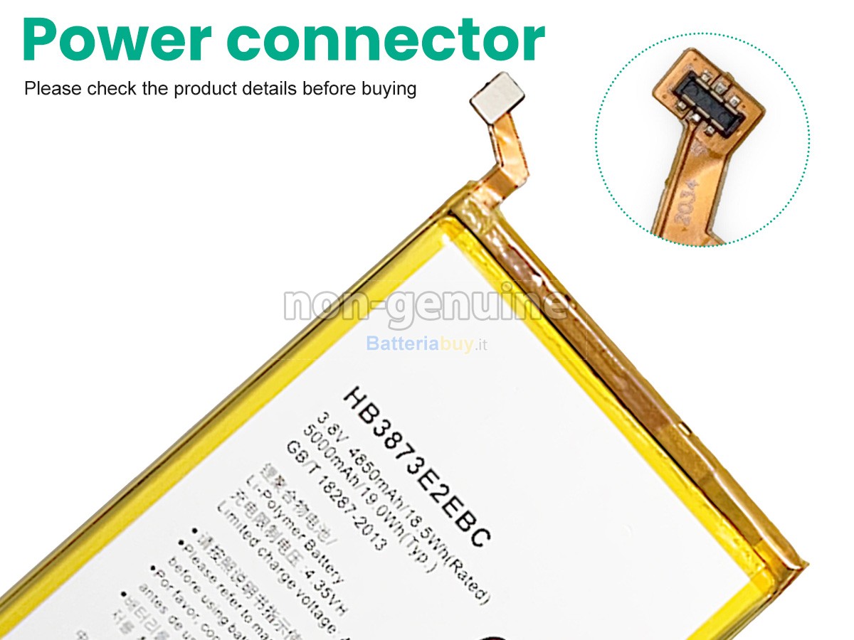 Batteria per Honor HB3873E2EBC