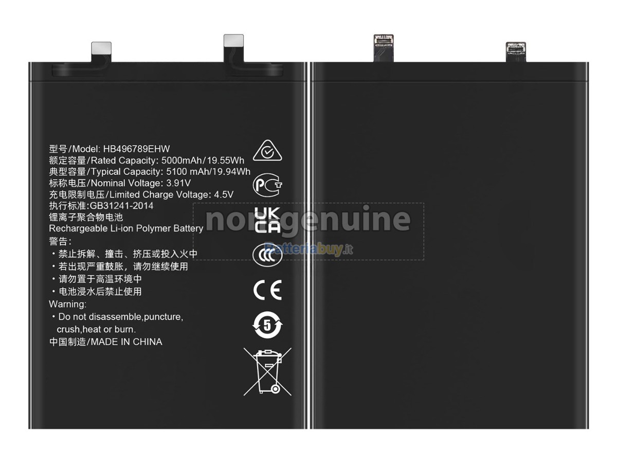 Batteria per Honor HB496789EHW