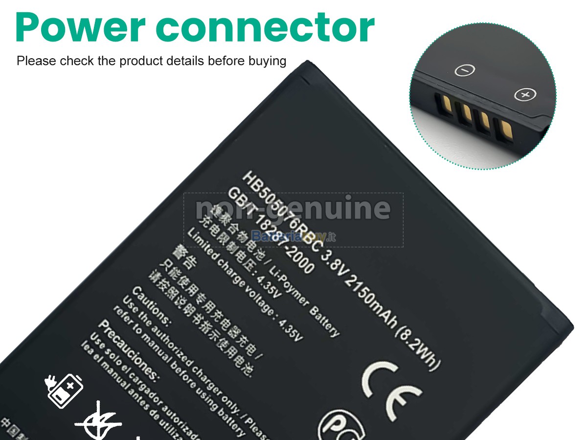 Batteria per Honor HB505076RBC