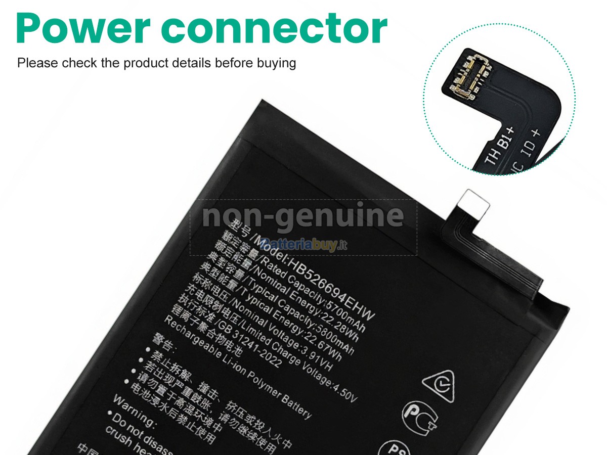 Batteria per Honor HB526694EHW