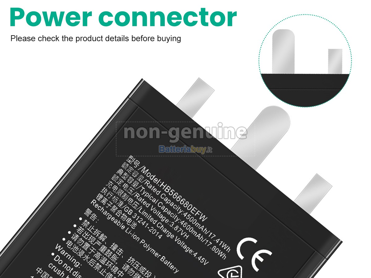 Batteria per Honor HB566680EFW