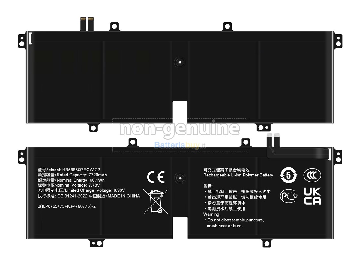 Batteria per Honor HB5886Q7EGW-22