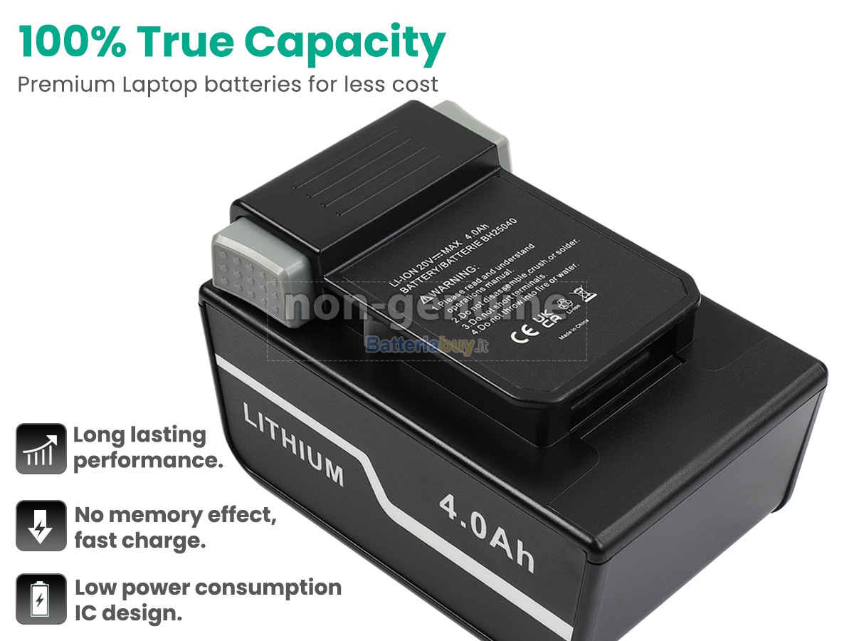 Batteria per Hoover VAX ONEPWR BLADE 3 CORDLESS VACUUM CLEANER