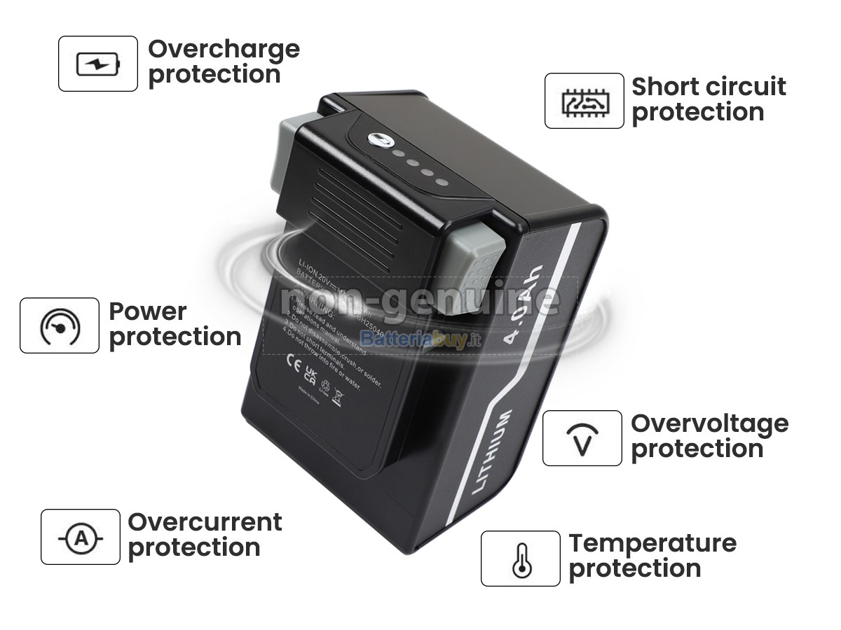 Batteria per Hoover VAX ONEPWR BLADE 3 CORDLESS VACUUM CLEANER