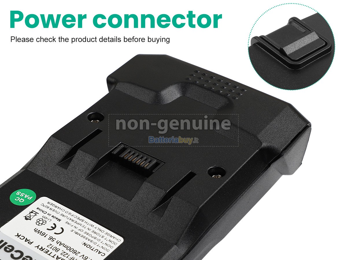 Batteria per Hoover HF122RPT001