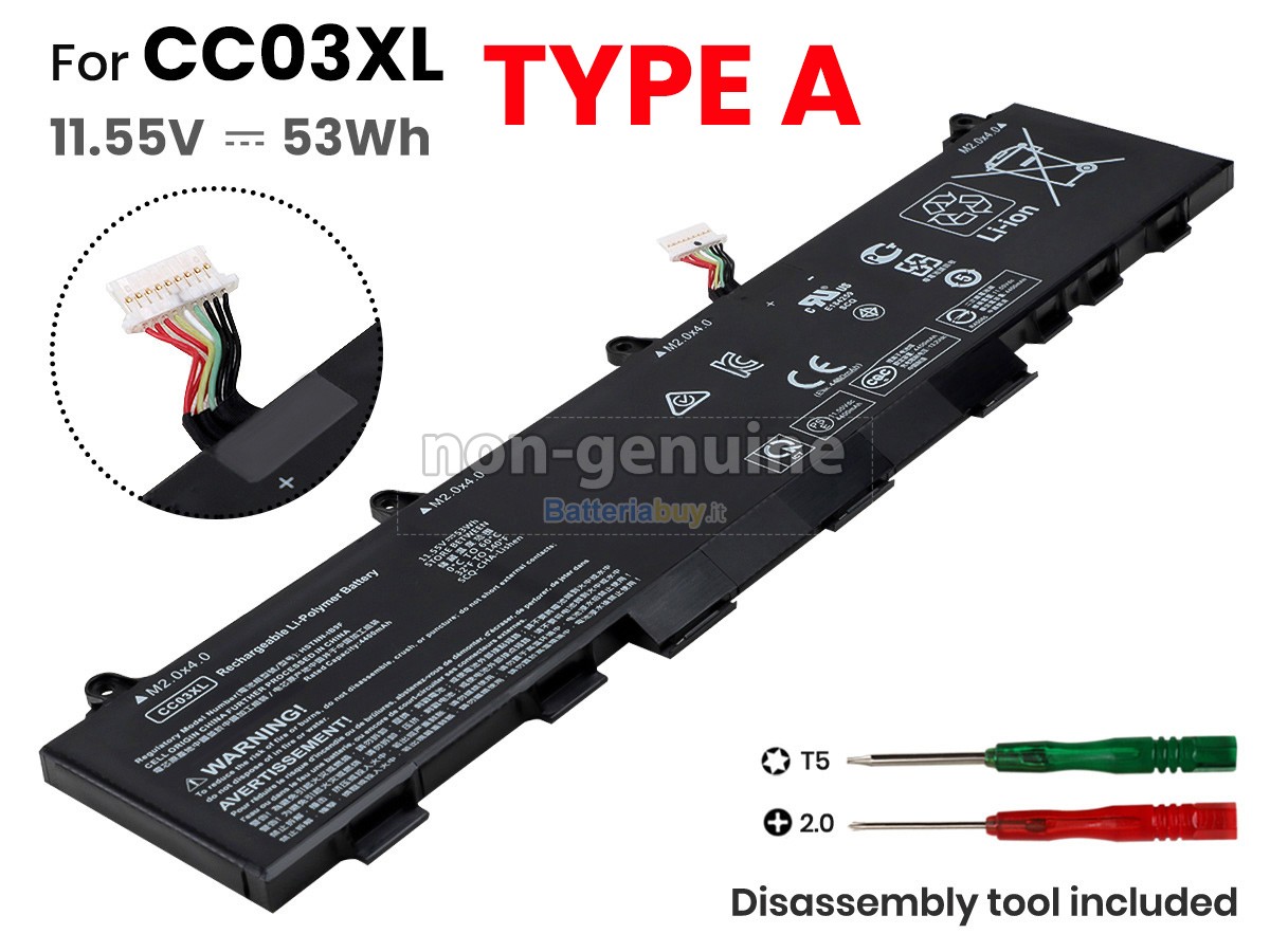 Batteria per HP EliteBook 855 G8