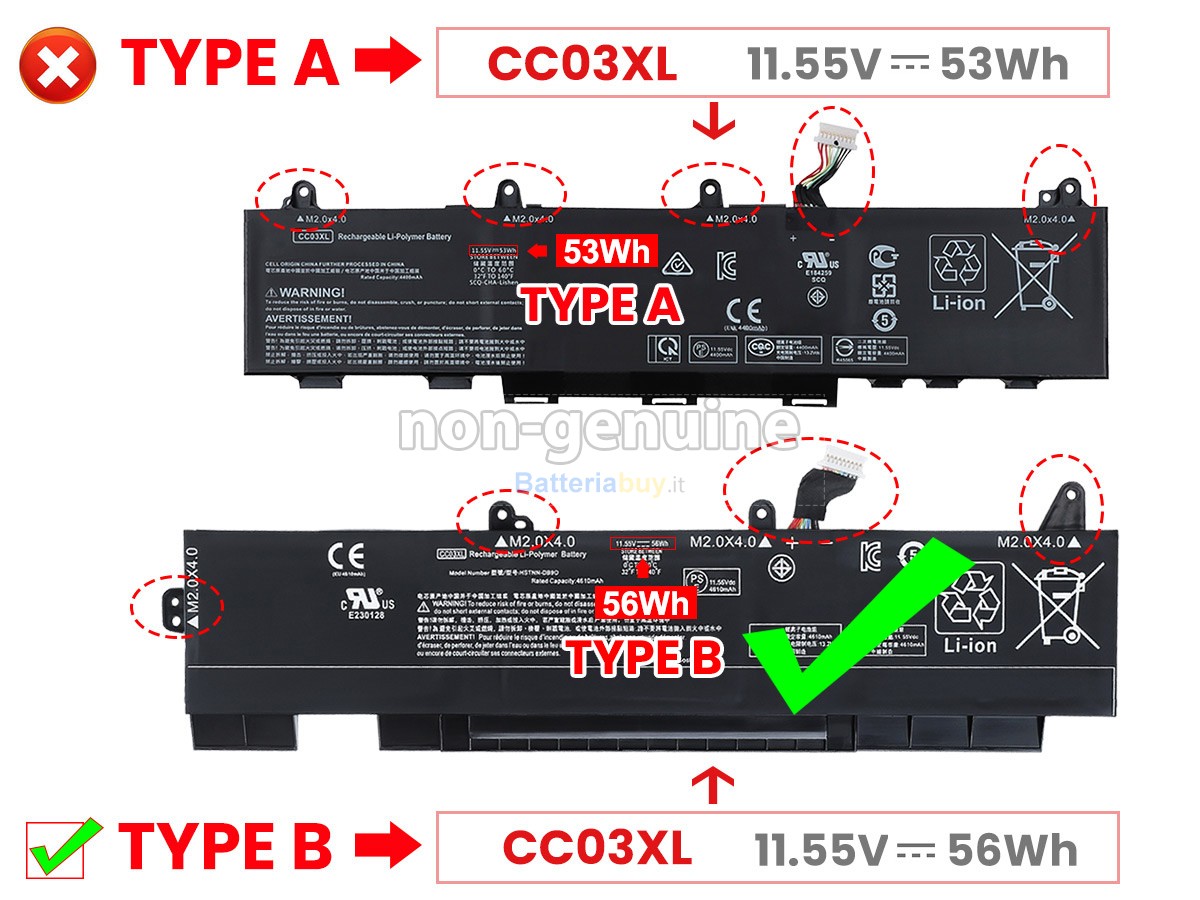 Batteria per HP EliteBook 855 G8