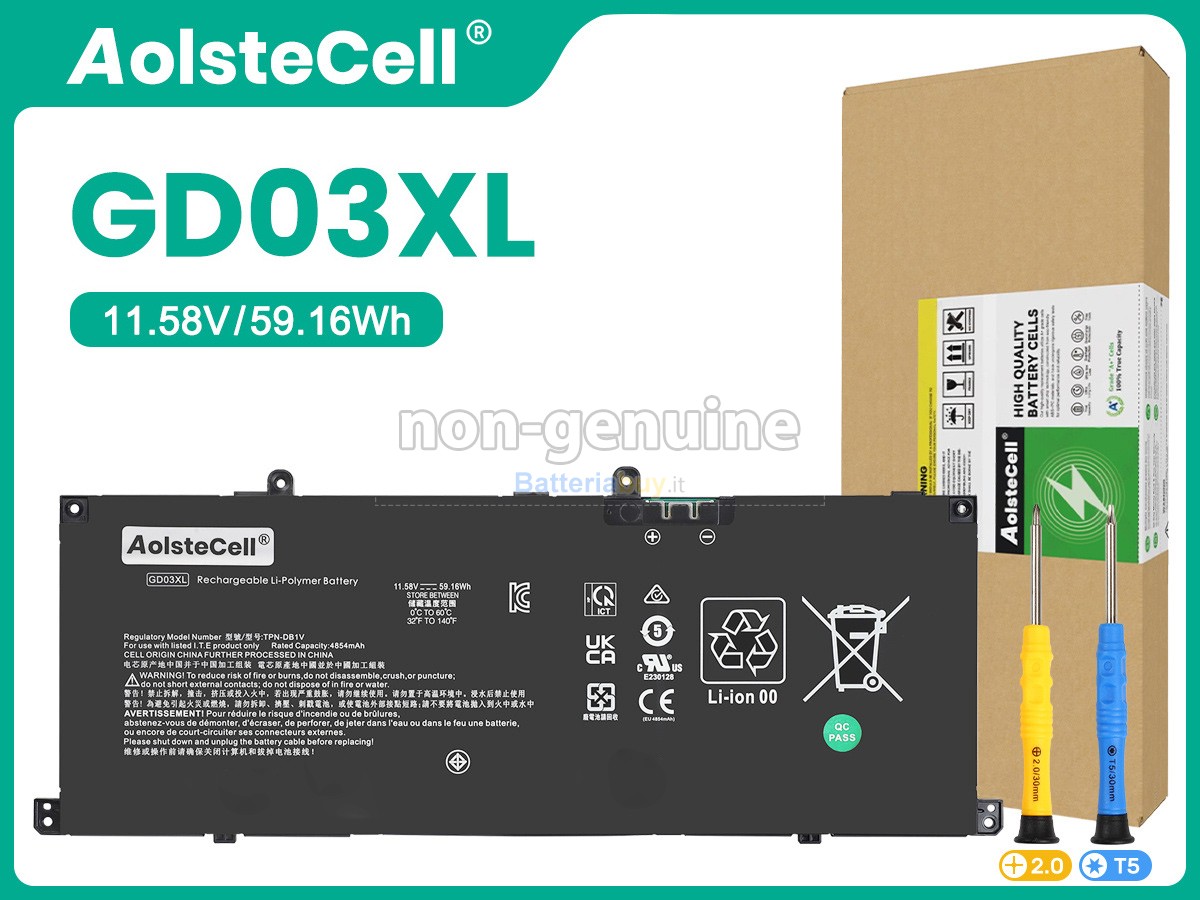 Batteria per HP OmniBook X FLIP 14-KC0004NSX