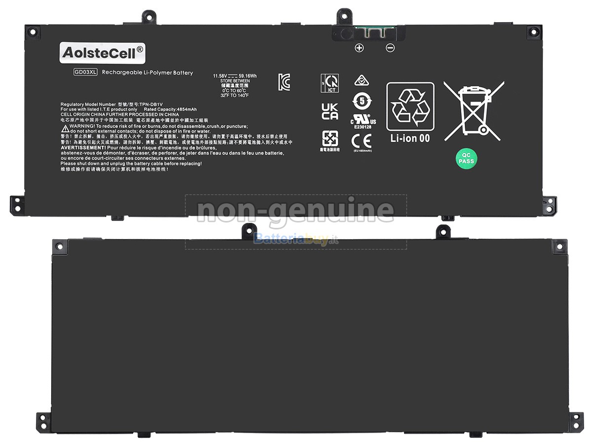 Batteria per HP OmniBook X FLIP 14-KC0004NSX