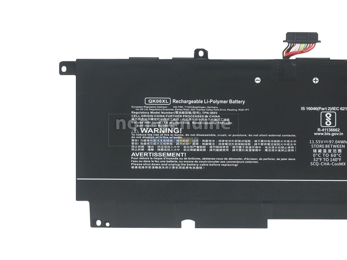 Batteria per HP Omen TRANSCEND 16-U0000