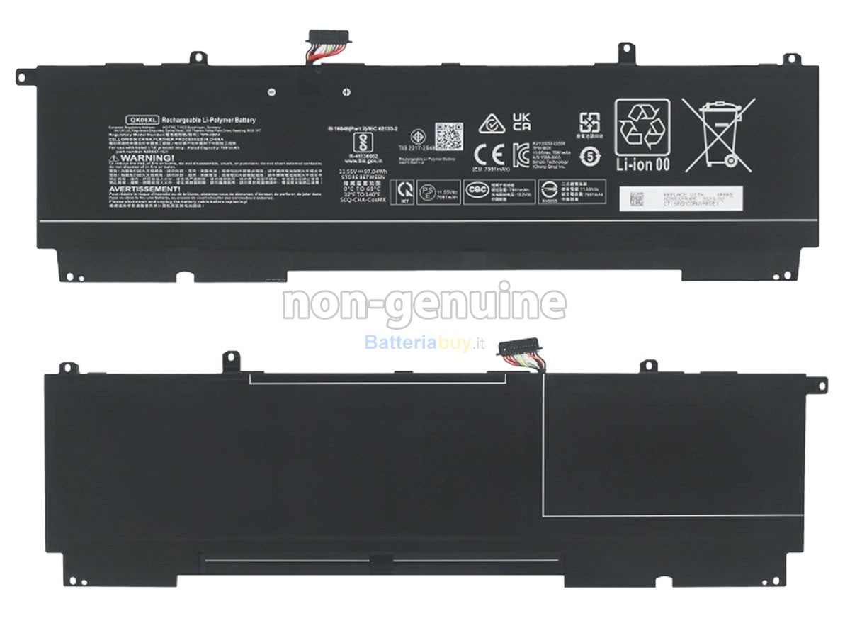 Batteria per HP Omen TRANSCEND 16-U0000