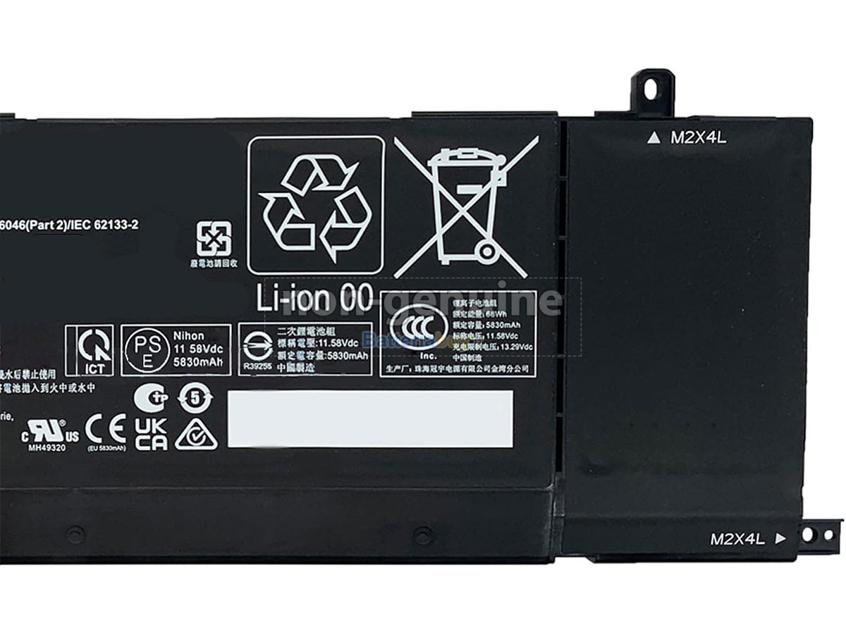 Batteria per HP Omen TRANSCEND 14-FB0002CI