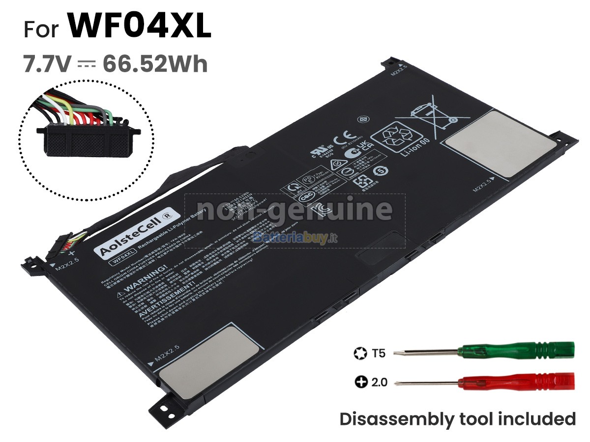 Batteria per HP Envy X360 13-BF0013DX