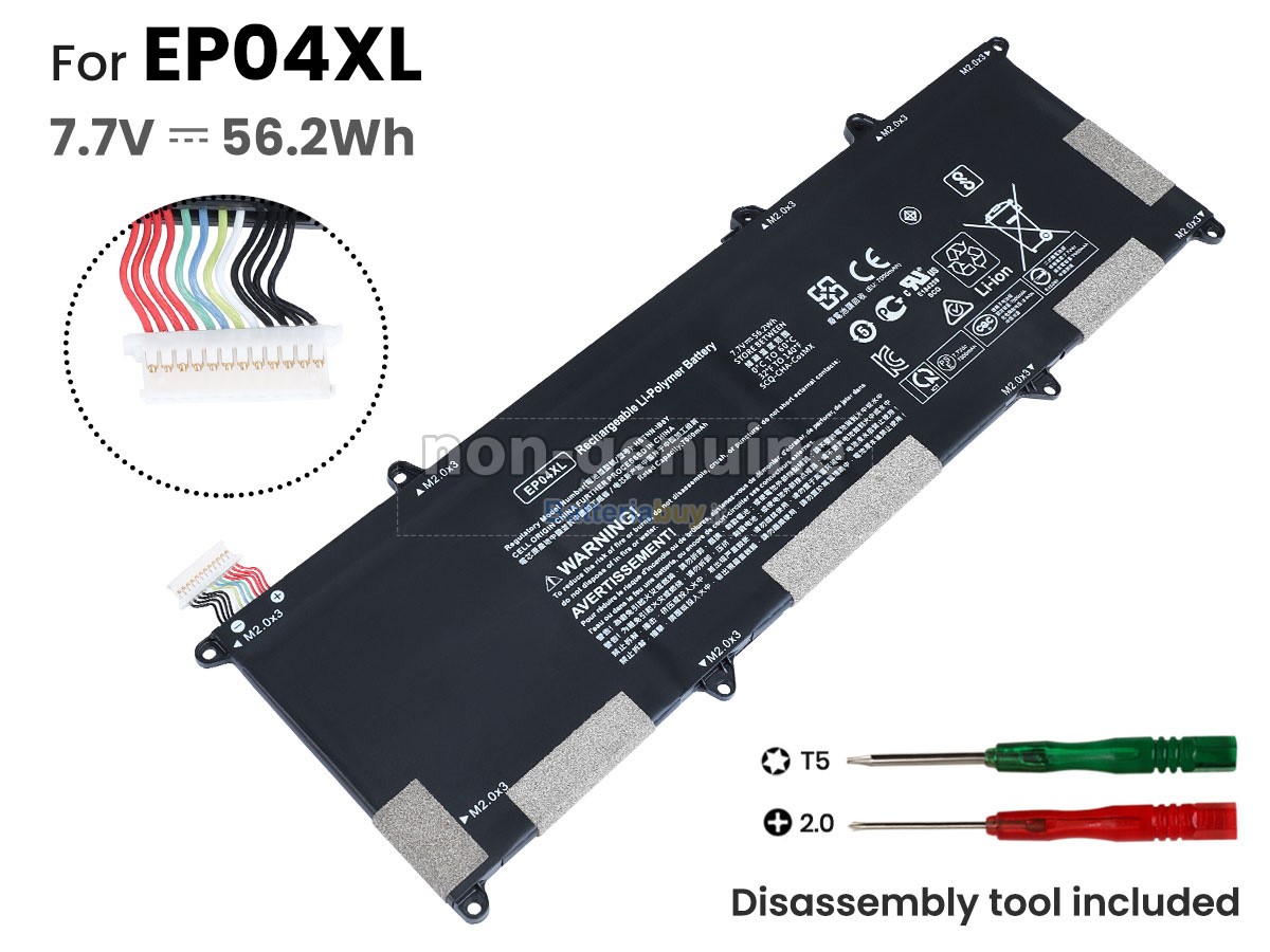 Batteria per HP Elite DRAGONFLY G2