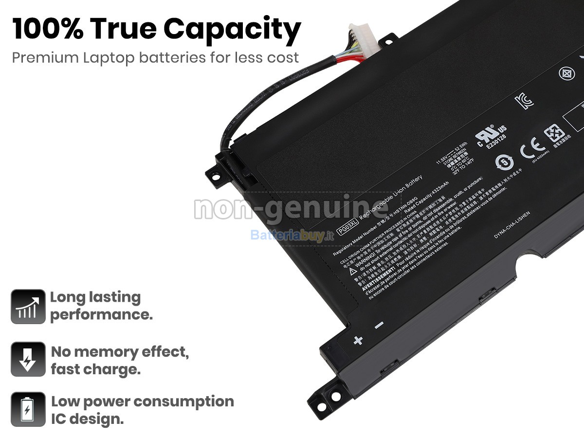 Batteria per HP Pavilion Gaming 15DK0175TX pc portatile batteriabuy.it