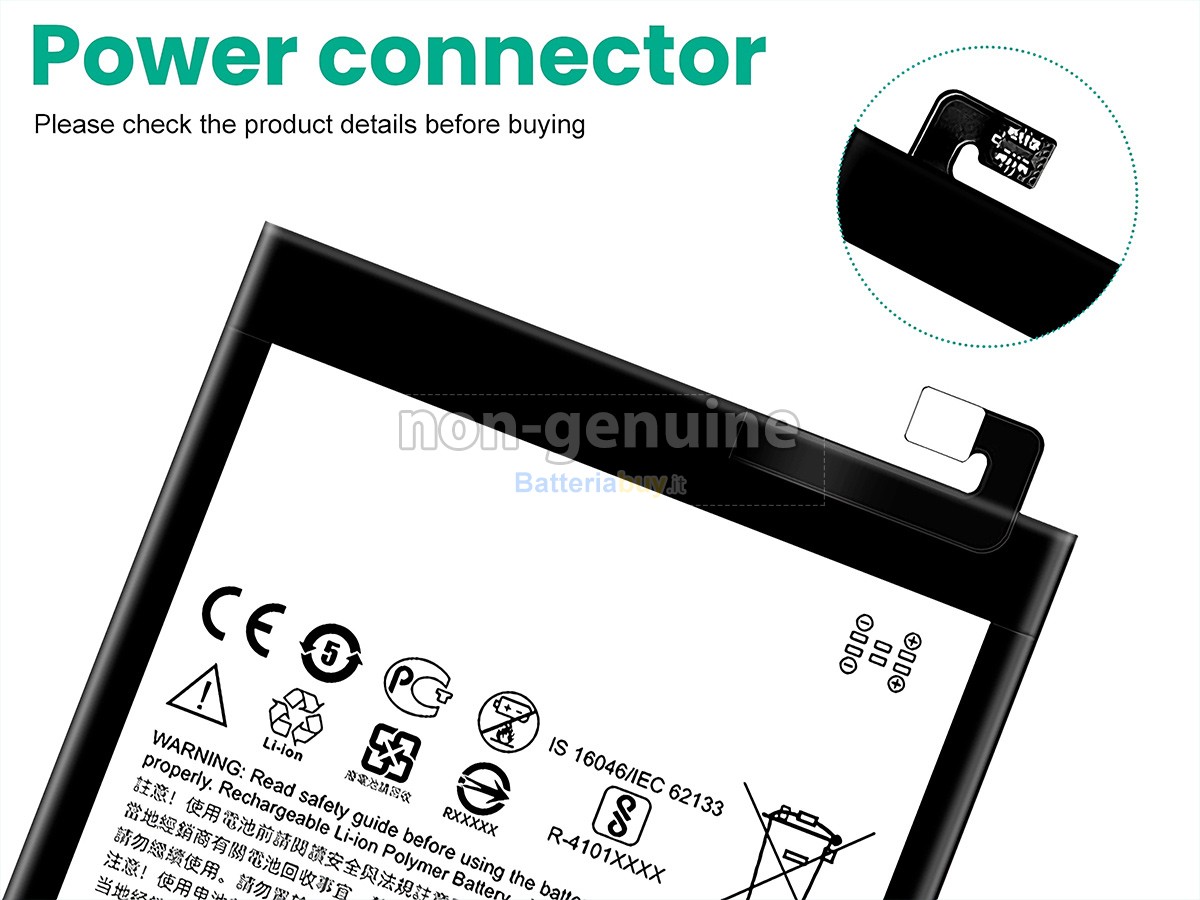 Batteria per HTC B2PXH100