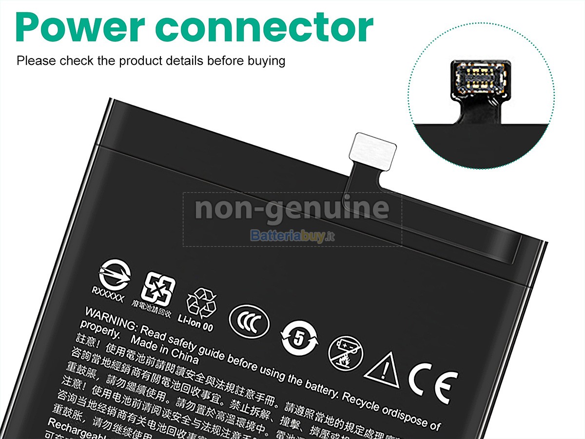 Batteria per HTC B2Q9F100