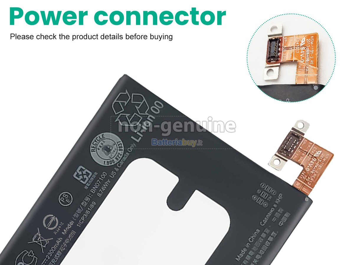 Batteria per HTC 802W