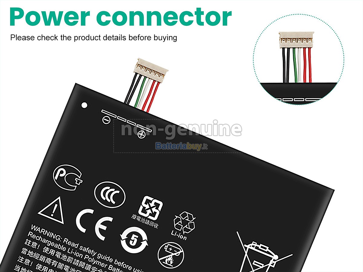 Batteria per HTC BOPJX100