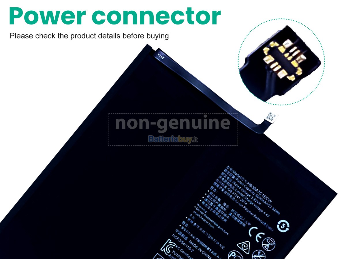 Batteria per Huawei MEDIAPAD M6 8.4 VRD-AL09
