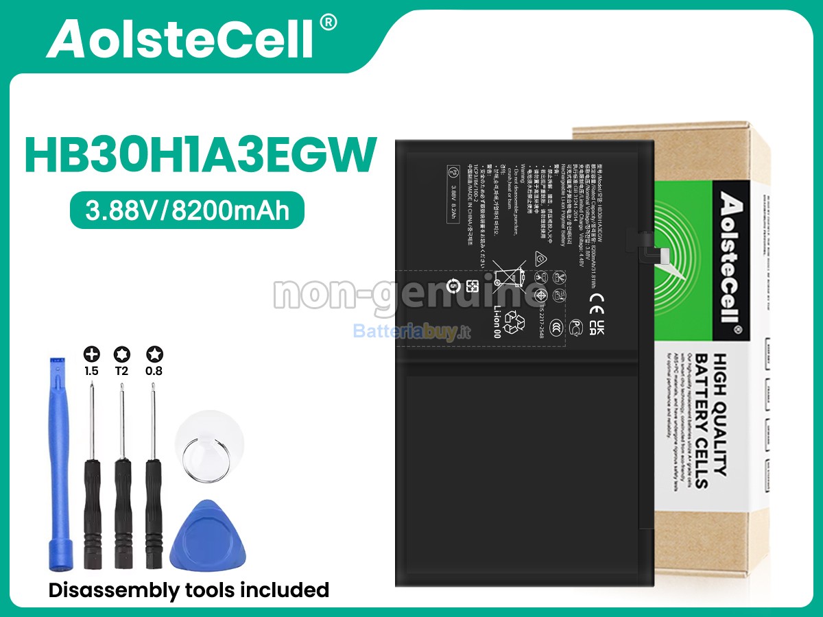 Batteria per Huawei MATEPAD PRO 11 2022 GOT-AL19
