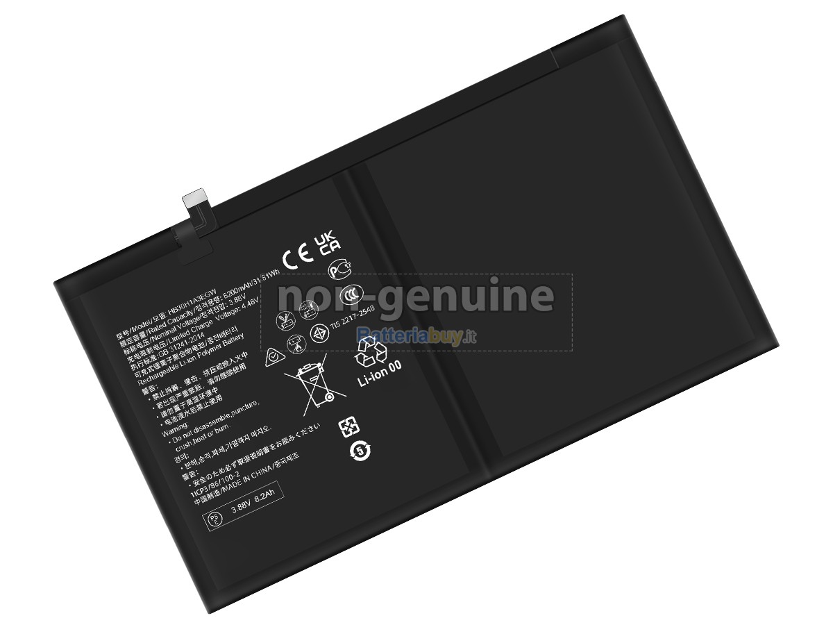 Batteria per Huawei MATEPAD PRO 11 2022 GOT-AL19