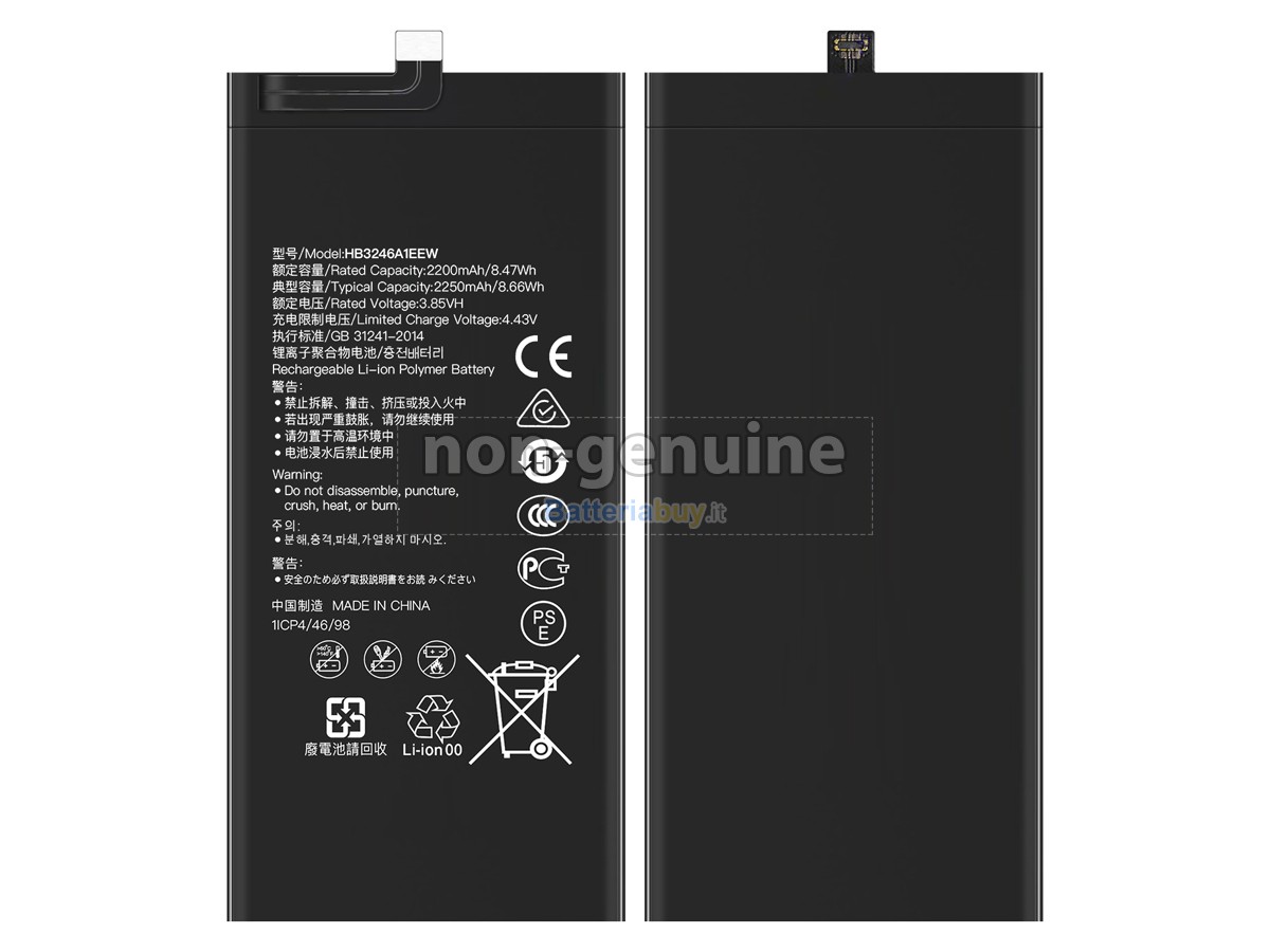Batteria per Huawei HB3246A1EEW