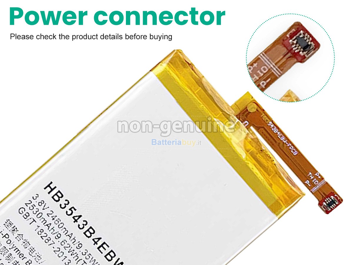 Batteria per Huawei HB3543B4EBW