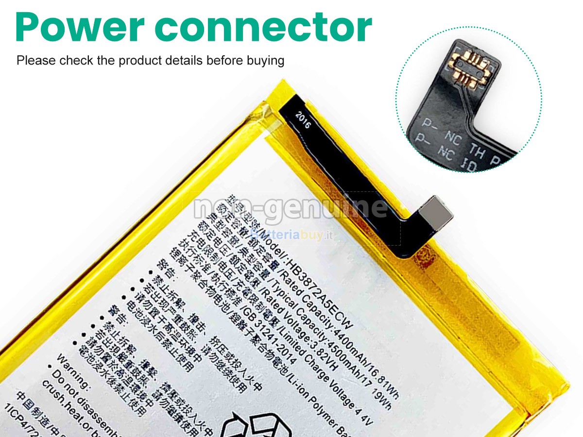 Batteria per Huawei HONOR NOTE 8
