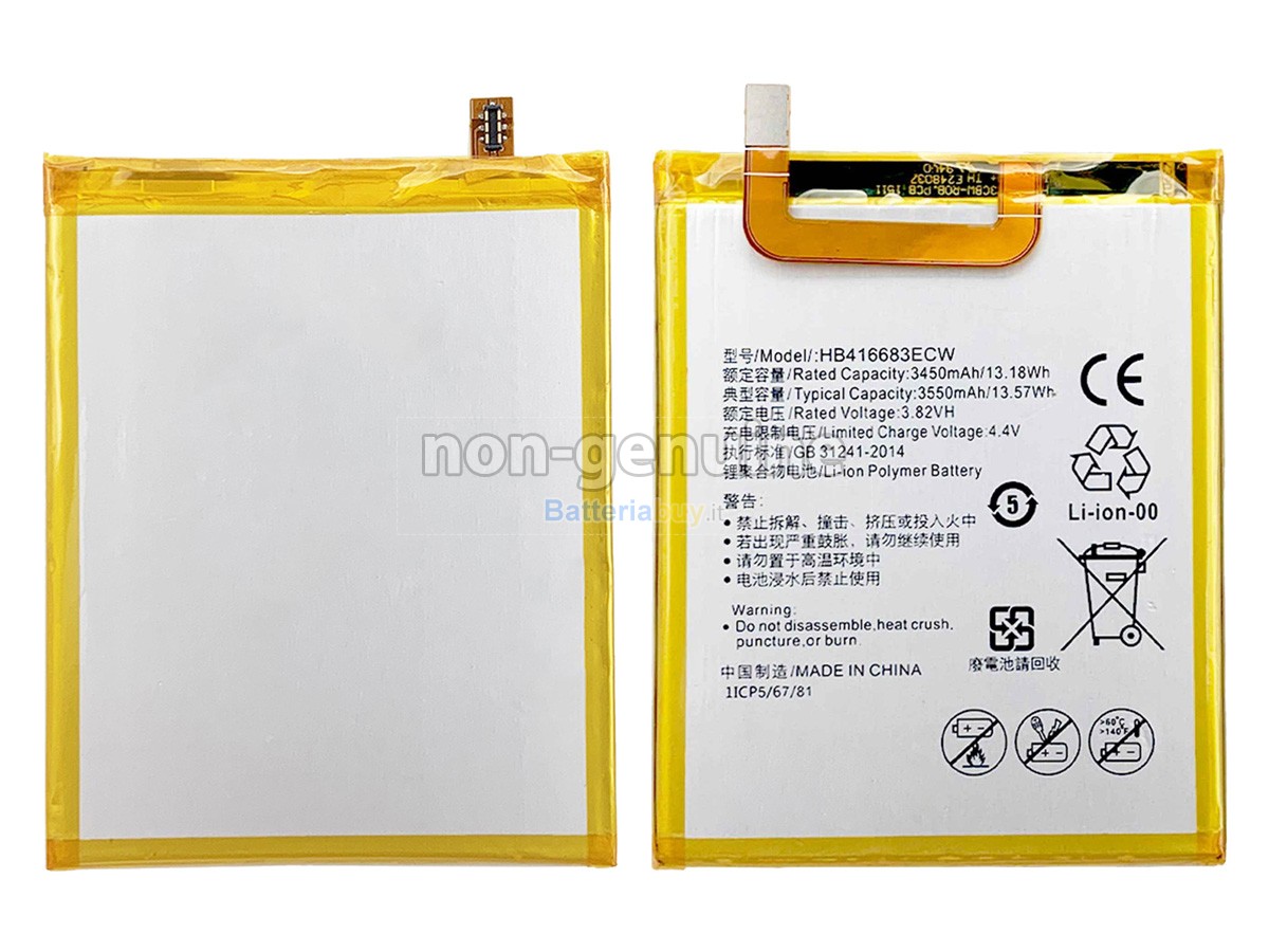 Batteria per Huawei GOOGLE NEXUS 6P A2