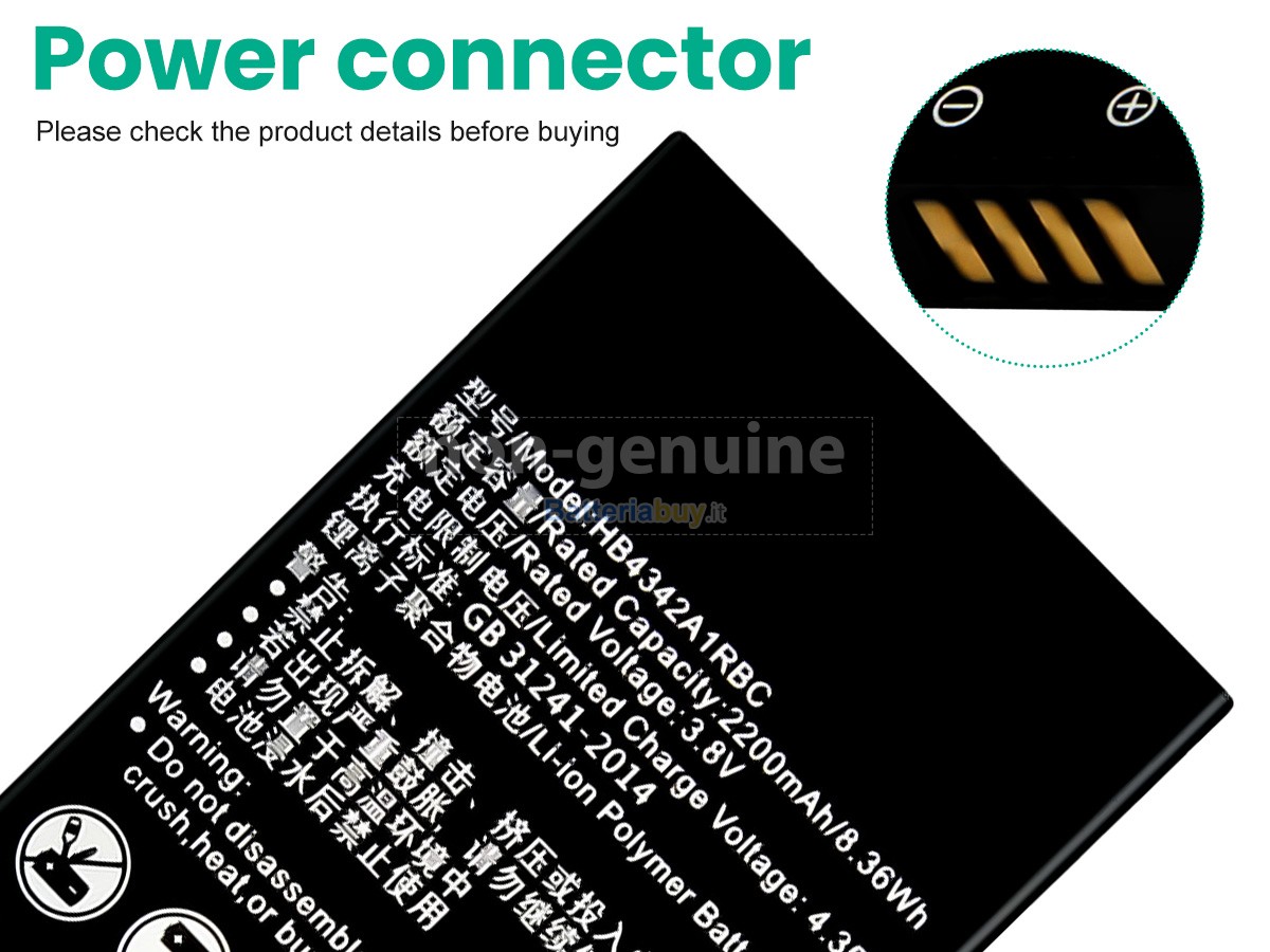 Batteria per Huawei Y5 II CUN-L33