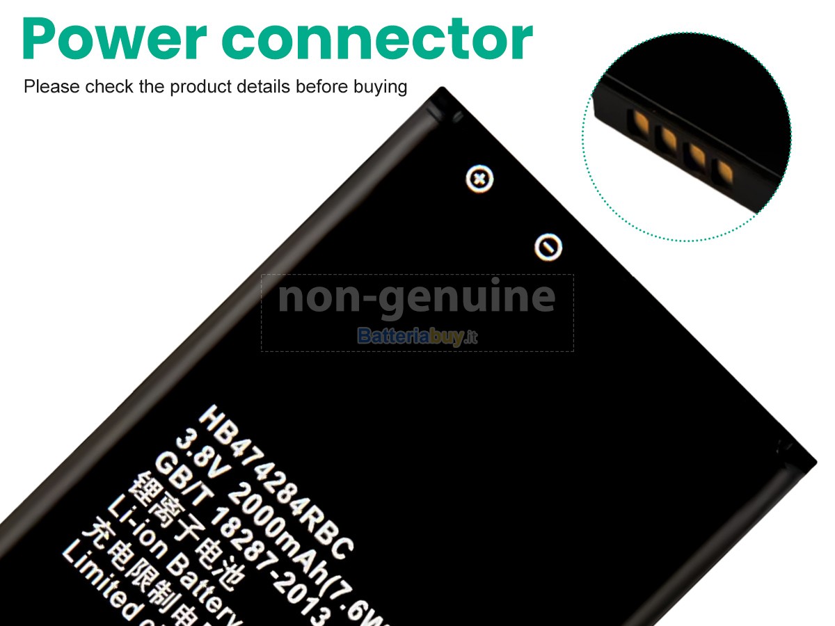 Batteria per Huawei HB474284RBC