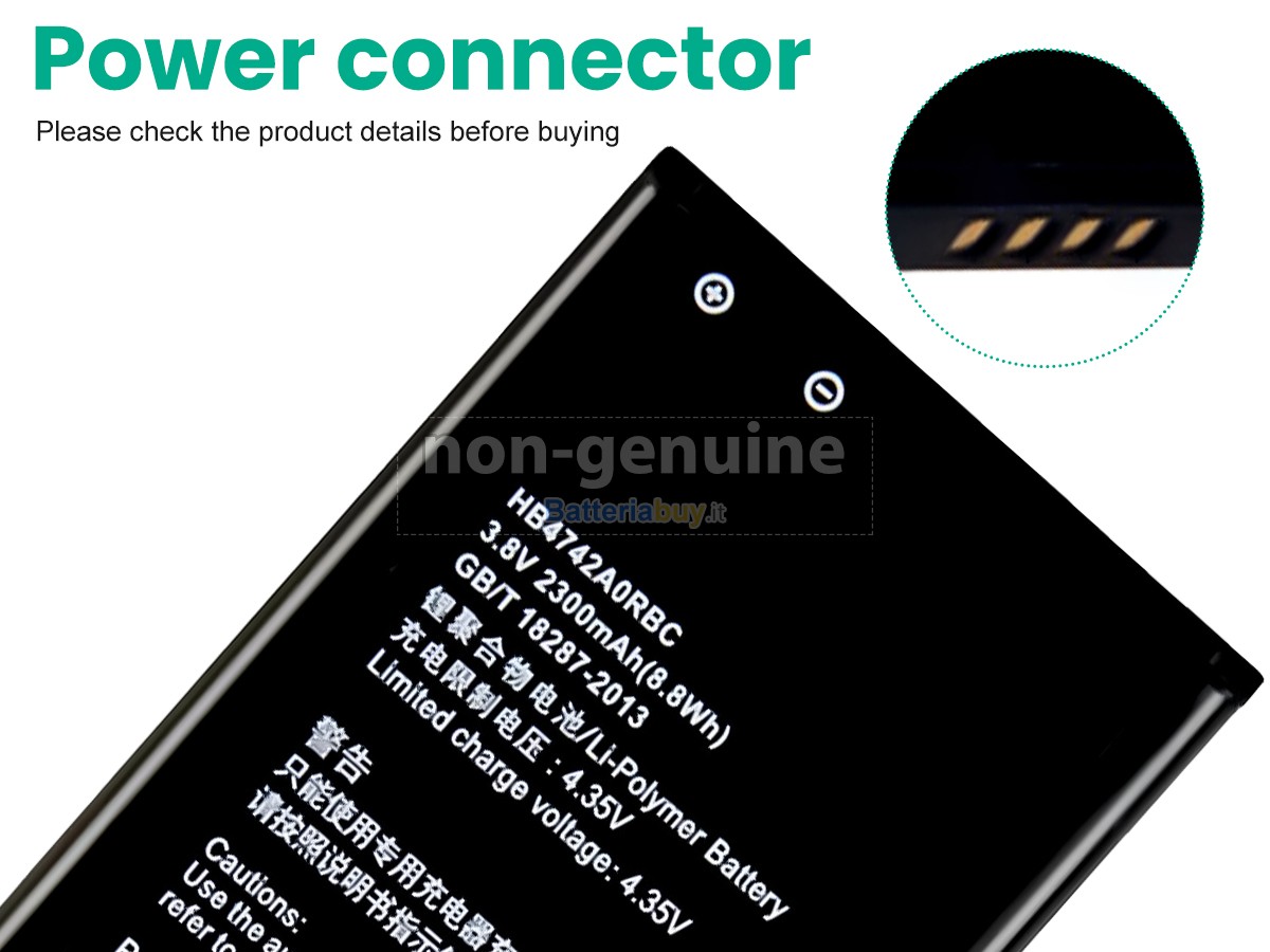 Batteria per Huawei ASCEND G630-U00
