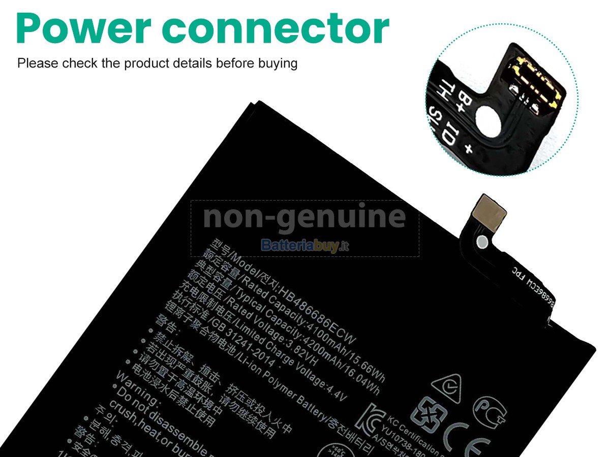 Batteria per Huawei HB486686ECW