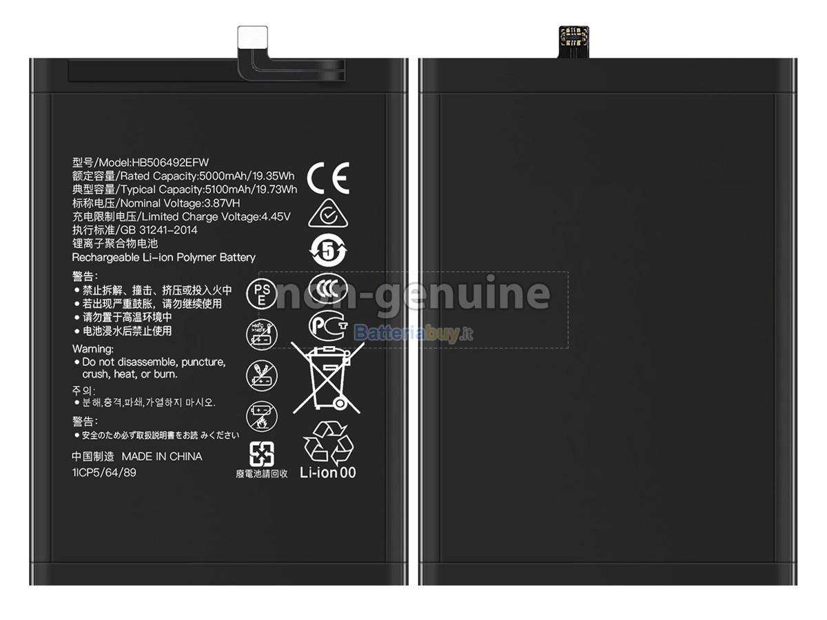 Batteria per Huawei MAGIC 5 LITE RMO-NX1