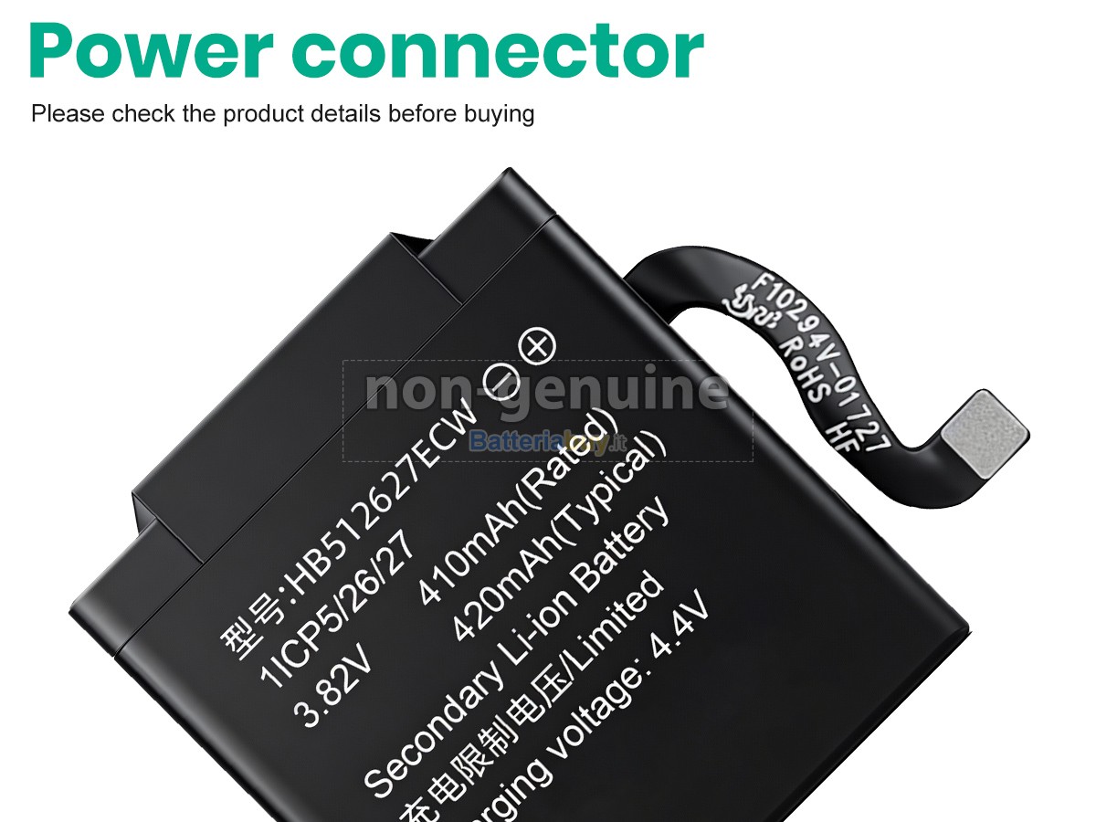 Batteria per Huawei WATCH 2